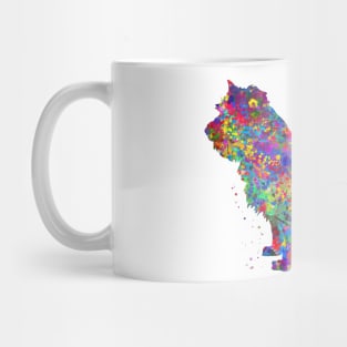 Cairn Terrier dog watercolor Mug